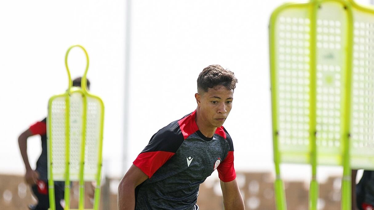 بيدرينيو في تداريب الوداد الرياضي