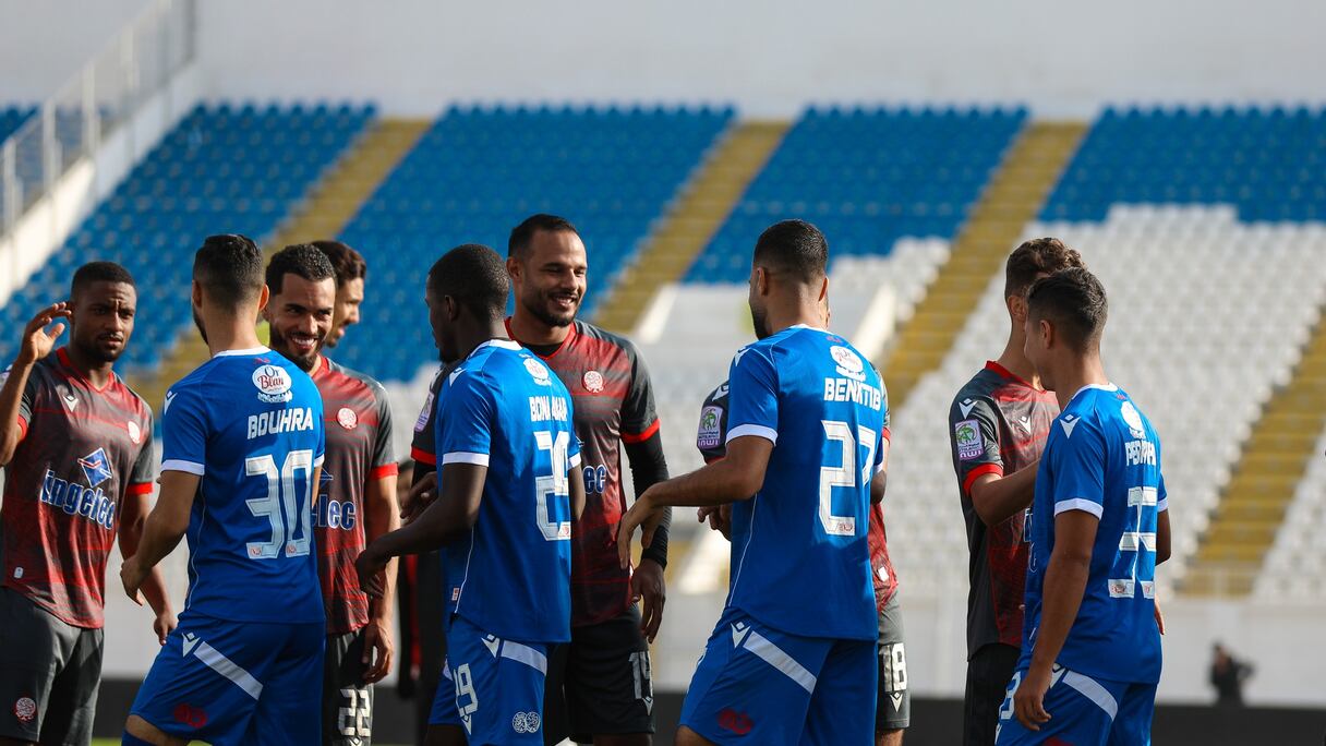 مباراة ودية بين لاعبي الوداد الرياضي