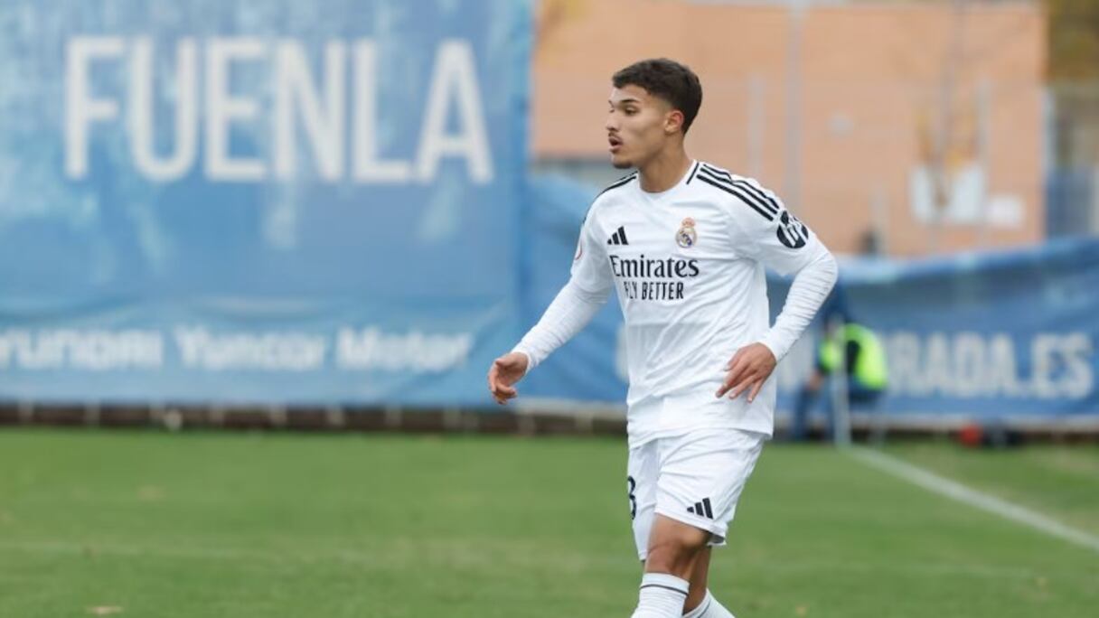 يوسف لخديم، لاعب فريق ريال مدريد