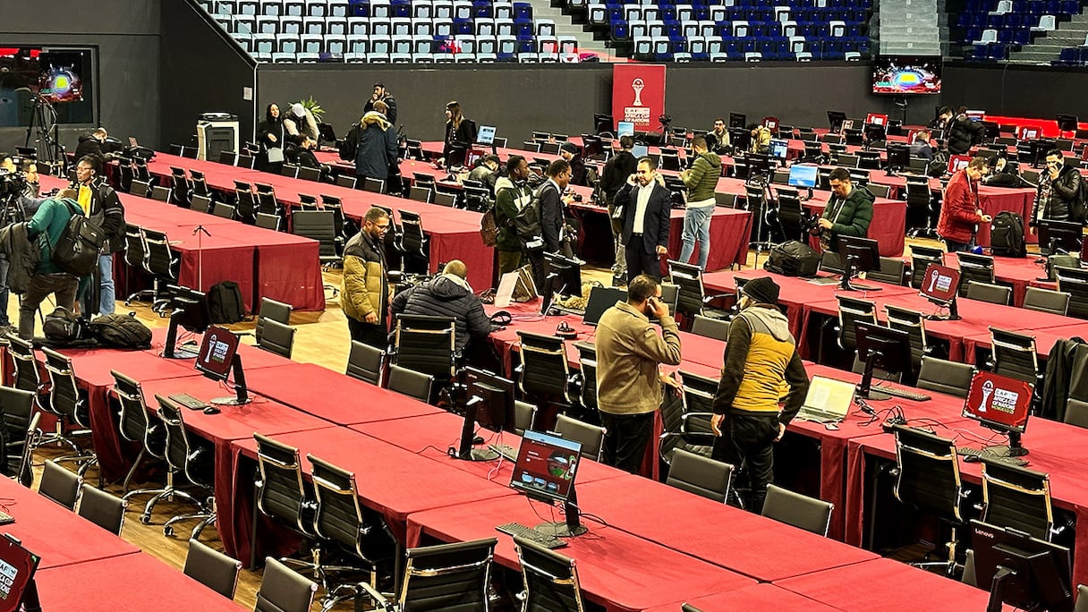 Le Main Media Centre de Rabat, cœur névralgique de la couverture médiatique de la compétition
