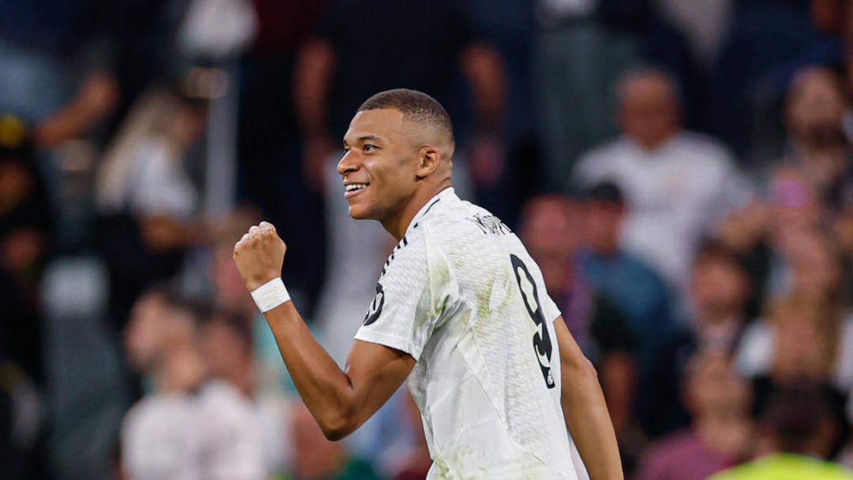 كيليان مبابي لاعب فريق ريال مدريد