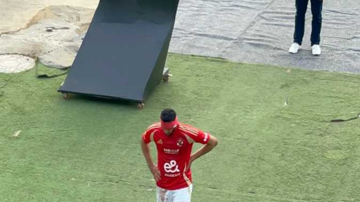 إصابة يحية عطية الله، لاعب فريق الأهلي المصري