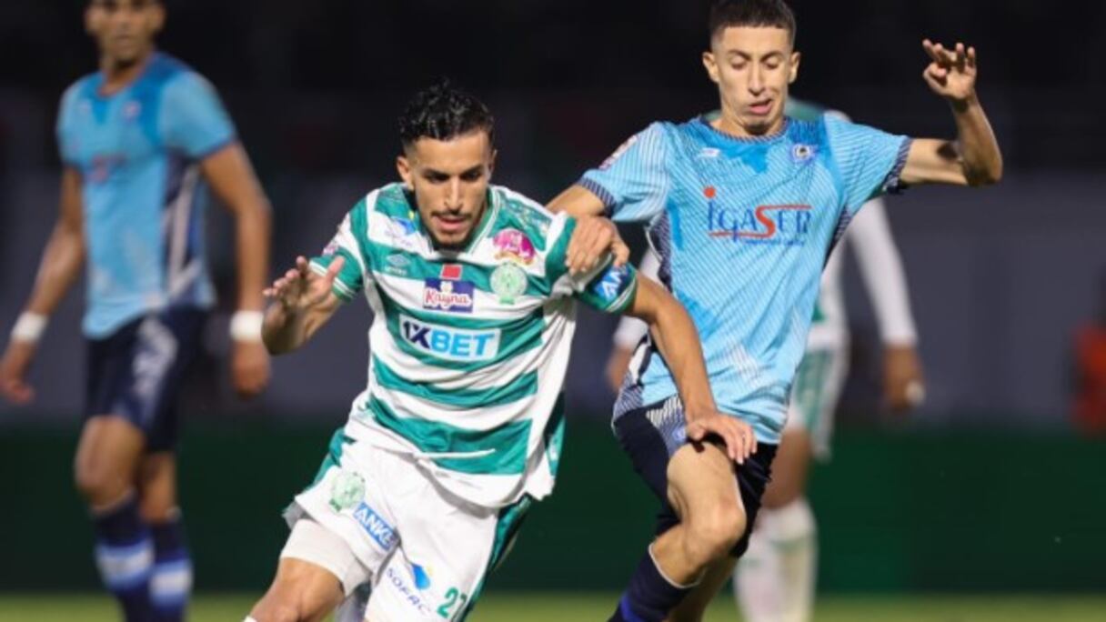 مباراة الرجاء الرياضي أمام نهضة الزمامرة