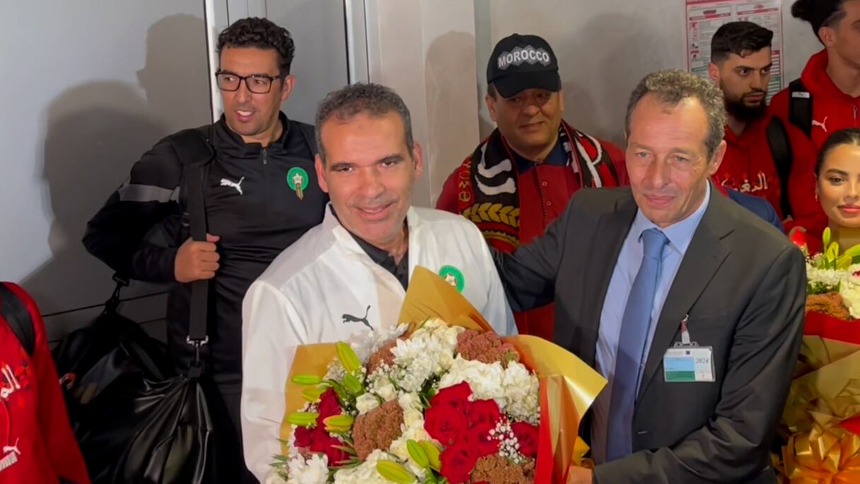 وصول أبطال كرة الصالات إلى المغرب بعد مشاركة مشرفة