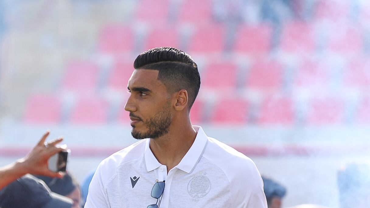 أيمن الديراني بقميص الوداد الرياضي