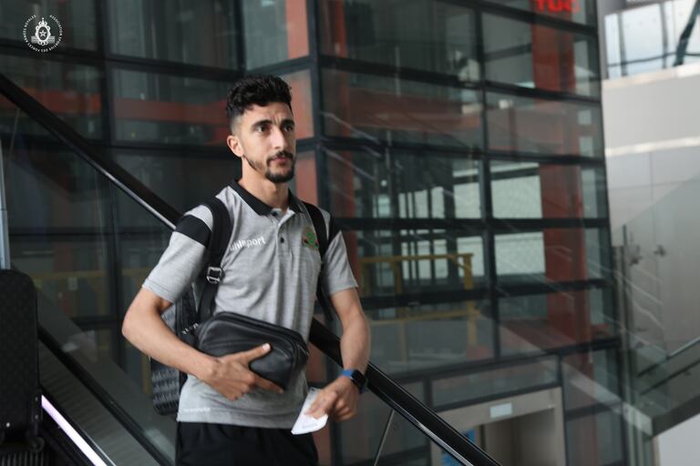 عبد الفتاح حدراف لاعب الجيش الملكي