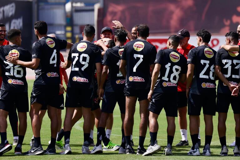 حصة تدريبية للأهلي المصري