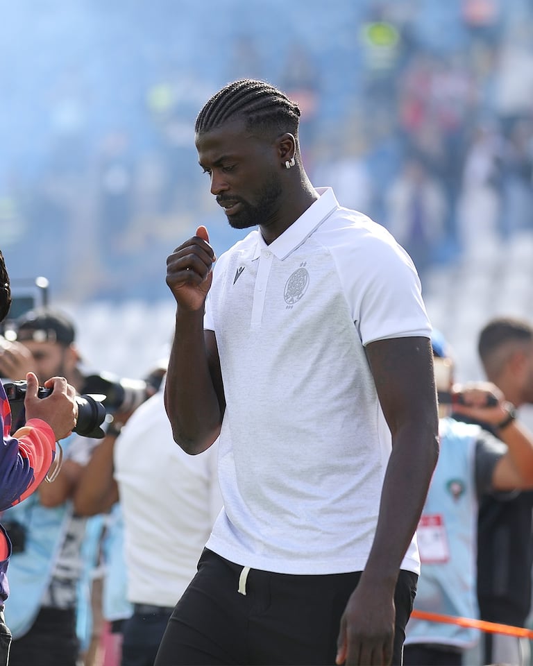 مباي نيانغ بقميص الوداد الرياضي