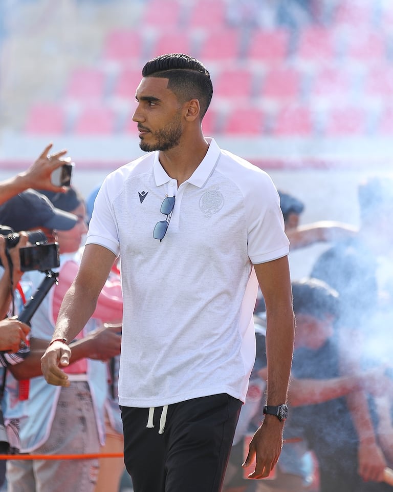 أيمن الديراني بقميص الوداد الرياضي