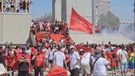 أجواء حماسية واحتفالية من الجماهير المغربية قبل المواجهة القوية أمام إسبانيا