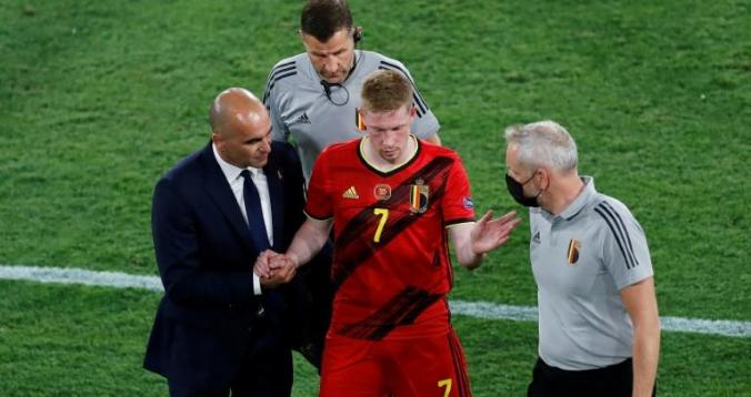 بلجيكا قلقة بشأن هازار ودي بروين في قمة ربع النهائي ضد إيطاليا