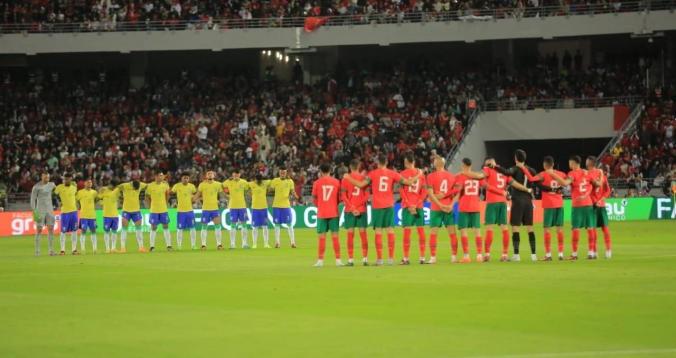المنتخب المغربي البرازيل 