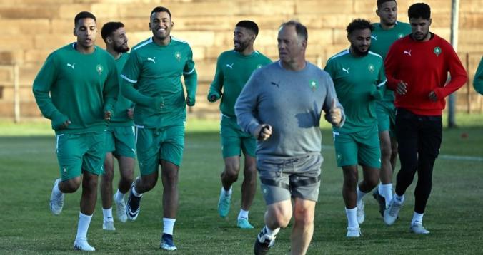 Cover-Vidéo: من الدوحة: الحماس يطبع حصة تداريب المنتخب المغربي بعد العودة من الإمارات