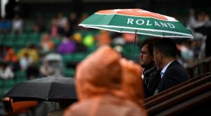  الأمطار تعطل المباريات لليوم الثاني بطولة فرنسا المفتوحة