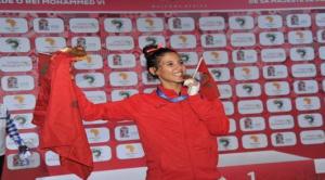 المغربية سهيب تحرز ذهبية وزن أقل من 46 كلغ في رياضة التايكواندو